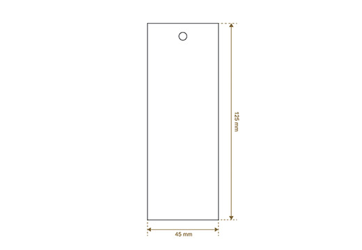 Kartonske etikete Fashion Style Model HT-M121