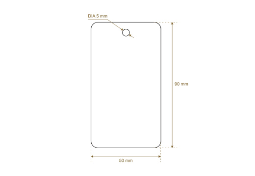 Kartonske etikete Model HT-M96