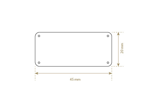 Etikete od prave kože Model EP-M1