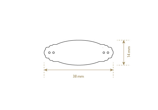 Etikete od umjetne kože Model EP-M102