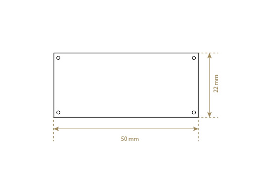 Etikete od umjetne kože Model EP-M110