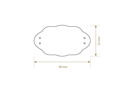 Etikete od umjetne kože Model EP-M113