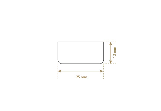 Etikete od umjetne kože Model EP-M124