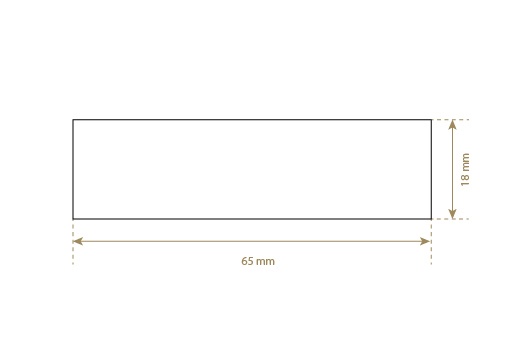 Etikete od umjetne kože Model EP-M155