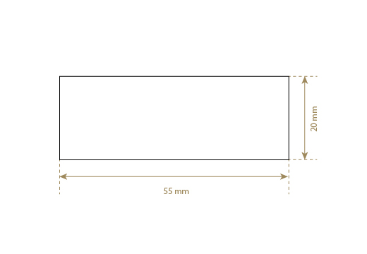 Etikete od umjetne kože Model EP-M156
