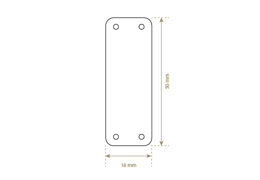 Etikete od umjetne kože Model EP-M159