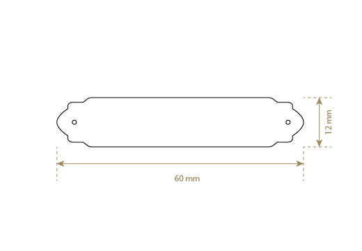 Etikete od prave kože Model EP-M16