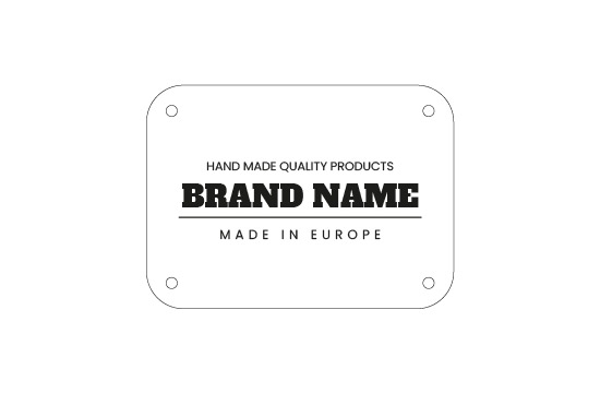 Etikete od prave kože Model EP-M23