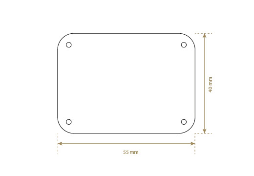 Etikete od prave kože Model EP-M23