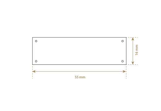 Etikete od prave kože Model EP-M34