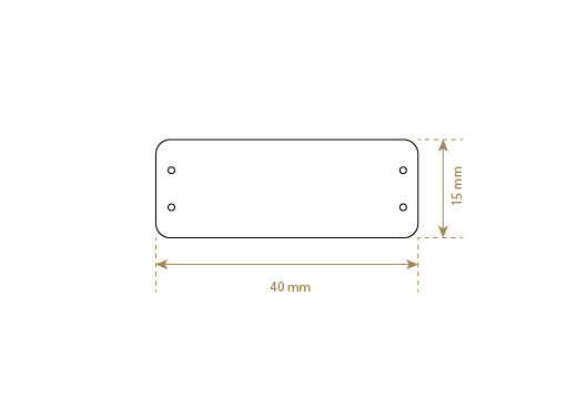 Etikete od prave kože Model EP-M4