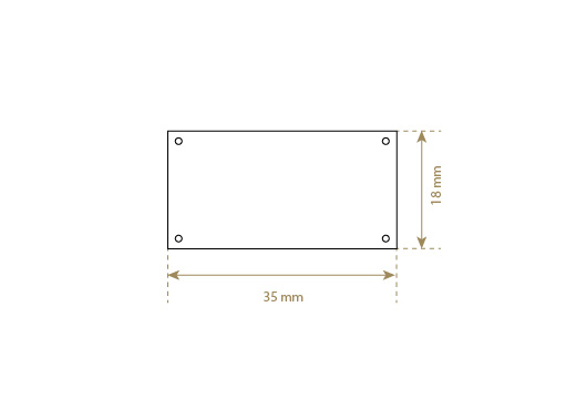 Etikete od prave kože Model EP-M44