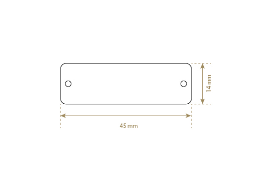 Etikete od prave kože Model EP-M62