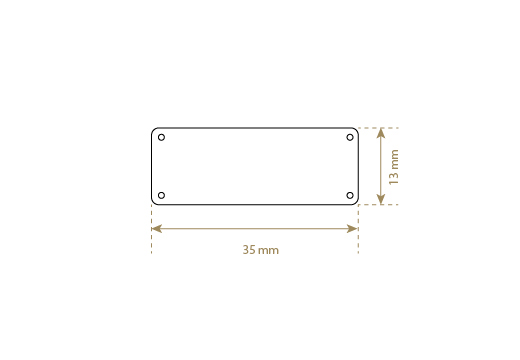 Etikete od prave kože Model EP-M63