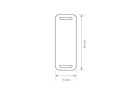 Etikete od prave kože Model EP-M65