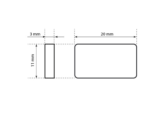 Plastične plombe za odjeću Model ST-M194