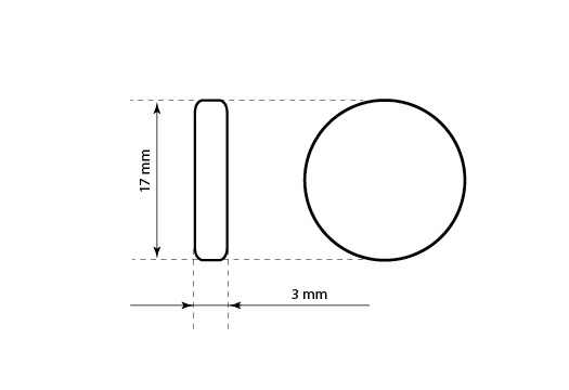 Plastične plombe za odjeću Model ST-M32