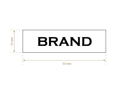 Tiskane tekstilne etikete Trendy Style Model TL-M10