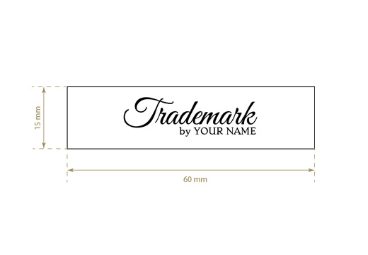 Tiskane tekstilne etikete Vogue Style Model TL-M111