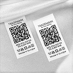 Tekstilne etikete za njegu rublja - TC-M183