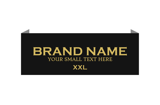 Tkane etikete Broad Style Model WL-M29