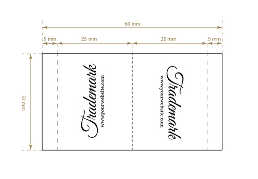 Tkane etikete Intense Style Model WL-M53