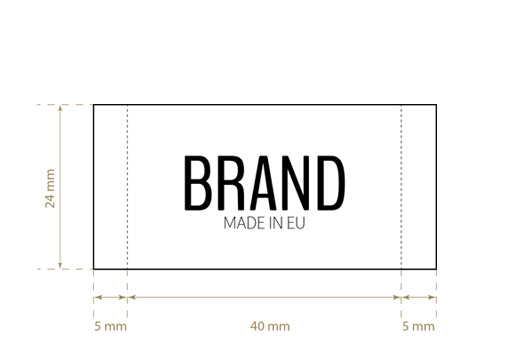 Tkane etikete Remarkable Style Model WL-M95