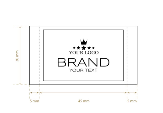 Tkane etikete Premium Style Model WL-M99